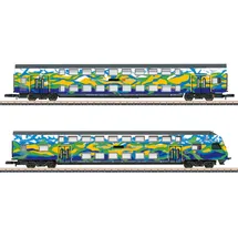 Märklin Doppelstockwagen-Set Touristik 2 der DB AG 87307 Z
