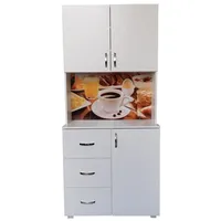 Hti-Living Küchenbuffet 3 Schubladen Blanca Bistro Weiß