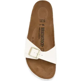 Birkenstock Madrid Birko-Flor Lack schmal patent white 41