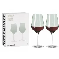 Ritzenhoff & Breker Fjordlicht Rotweinglas Kristallglas 0,5 l 2 St.