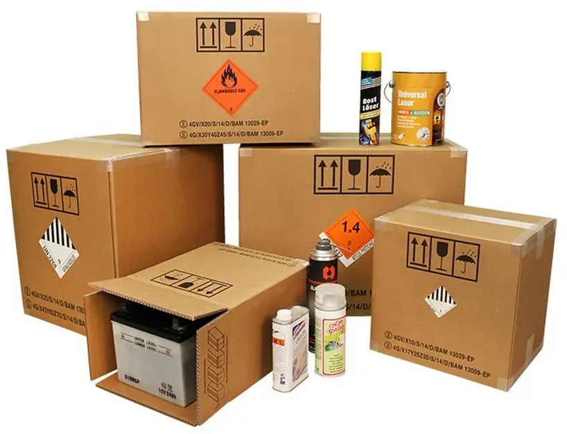 60 Stück Gefahrgutkarton 390 x 390 x 430 mm mit UN-Kennzeichnung 4G Verpackung