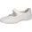 WALDLÄUFER Riemchenballerina WALDLÄUFER Damen Gr 10 44 5 Nappaleder unifarben Schuhe Riemchenballerina
