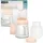 Suavinex Suavinex, Set Zero Zero-Babyflasche. Anti-Kolik-Babyflasche 180 ml mit Sauger mit anpassbarem Nahrungsfluss + Sauger mit anpassbarem Nahrungsfluss + Nachfüllbeutel