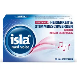 isla med voice Halspastillen 80 St Pastillen