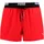 Puma Logo Badeshorts Red M
