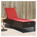 vidaXL Sonnenliege 200 x 55 x 97 cm Braun