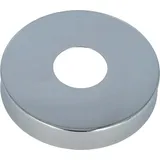tecuro Hahnrosette (1/2) Ø 22 mm x 80 mm x Höhe 15 mm, Messing verchromt