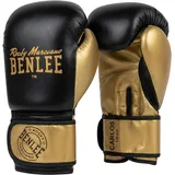 BENLEE Rocky Marciano BENLEE Boxhandschuhe aus Kunstleder Carlos Black/Gold 12 oz