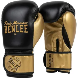 BENLEE Rocky Marciano BENLEE Boxhandschuhe aus Kunstleder Carlos Black/Gold 12 oz