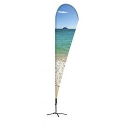 Showdown Displays Fahnenmast »Beachflag Alu Tropfen 235 cm« - ohne Bezug