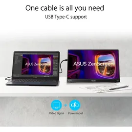 Asus ZenScreen MB16AHV 15,6" schwarz