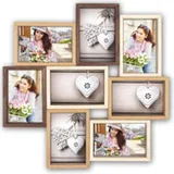 ZEP Montreaux Galerie Holz beige/braun 13x18 cm 8er Set