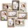 ZEP Montreaux Galerie Holz beige/braun 13x18 cm 8er Set