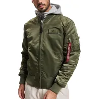 Alpha Industries MA-1 D-Tec Bomberjacke dark green, Größe M