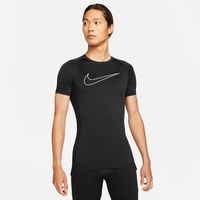 Nike Dri-FIT Tight Top Ss Black/White L