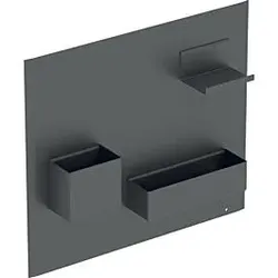 Geberit Acanto Magnetwand-Set 500649JK2 44,9x38,8x7,5cm, Lava matt