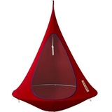 VIVERE Cacoon Hängesessel, single, chili red