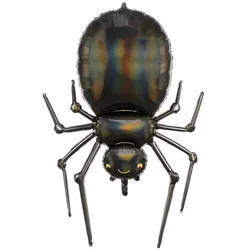 XL Folienballon Spinne schwarz