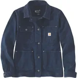 CARHARTT Relaxed Fit Denim JACKET 105449" - S