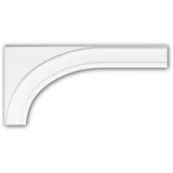 PROFHOME DECOR Byblos Regalfront Zierelement 65,0 cm x 32,0 cm x 2,6 cm