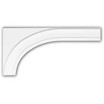 PROFHOME DECOR Byblos Regalfront Zierelement 65,0 cm x 32,0 cm x 2,6 cm