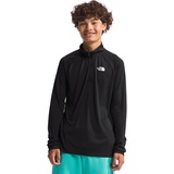 THE NORTH FACE NF0A870QJK31 Teen Never Stop 1/4 Zip Sweatshirt Unisex TNF Black Größe XXL