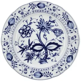 Kahla Speiseteller "Rosella" Zwiebelmuster ¦ blau ¦ Porzellan ¦ Maße (cm): H: 2,5 Ø: 26.0