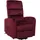 Mendler Fernsehsessel HWC-K62, Sessel Relaxsessel TV-Sessel, Liegefunktion Aufstehhilfe elektrisch, Metall Chenille - bordeaux