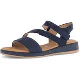Gabor Riemchensandale Damen Blau 42,5