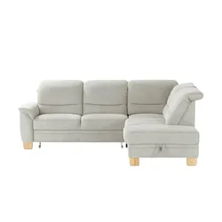 Kollektion Kraft Ecksofa  Liva ¦ grau ¦ Maße (cm): B: 254 H: 106 T: 224