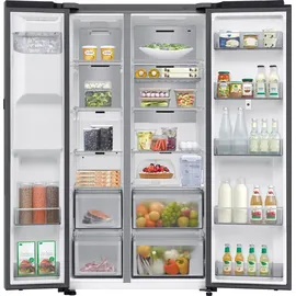 Samsung RS90F67BETEF Side-by-Side (614 l, 1784 mm hoch, Edelstahl)