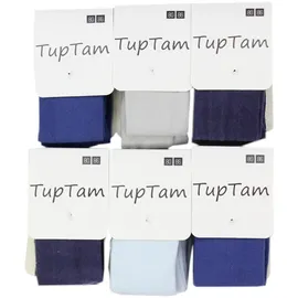 TupTam Strickstrumpfhose TUPTAM "Strumpfhose Baby Jungen Strickstrumpfhose 6er Pack", Mädchen, Gr. 62, rot (farbenmix 1), Obermaterial: 76% Baumwolle CO. 22% Polyamid PA. 2% Elasthan EL., Strumpfhosen