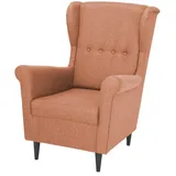 Sconto Sessel Hubertine ¦ braun ¦ Maße (cm): B: 82 H: 102 T: 89.0