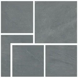 Belvit Anthrazit Matt Terrassenfliese Terrassenplatte 80x80x2cm