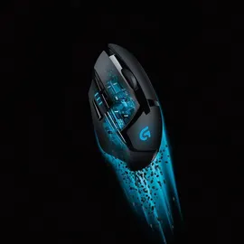 Logitech G402 Hyperion Fury FPS Gaming Mouse schwarz (910-004067)