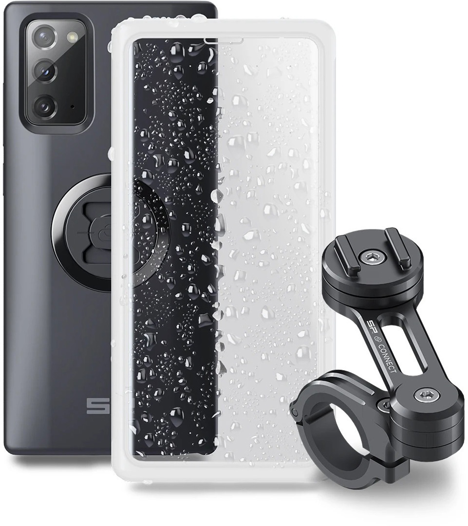 SP Connect Moto Bundle Samsung Note 20 Smartphone Halterung, schwarz für Männer