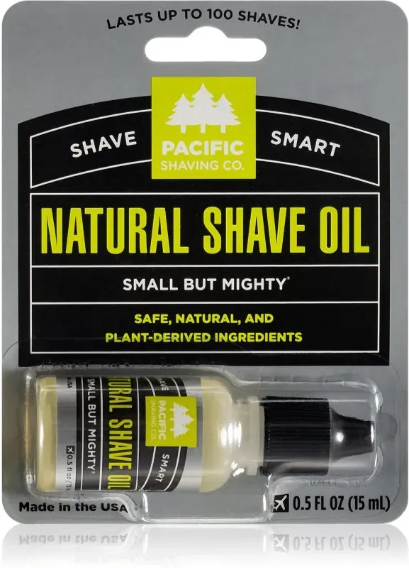 Pacific Shaving Natural Shaving Oil Rasieröl 15 ml