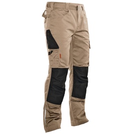 Jobman Handwerkerhose 2321 Khaki/Schwarz, Größe 46