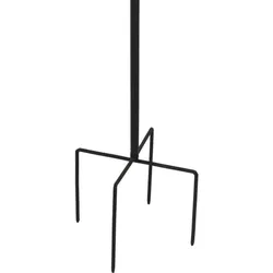 Lex Metall Doppel Windrad 140x38cm Windspiel Gartendeko Balkon Terrasse rot gelb petrol : rot, gelb, petrol