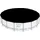 BESTWAY PVC-Abdeckplane Ø 555 cm, schwarz, rund