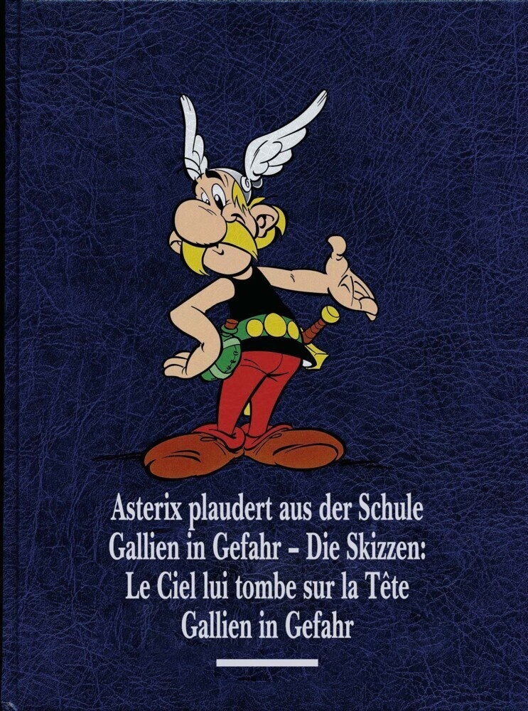 Asterix Plaudert Aus Der Schule  Gallien In Gefahr  Gallien In Gefahr - Die Skizzen / Asterix Gesamtausgabe Bd.12 - René Goscinny  Albert Uderzo  Gebu