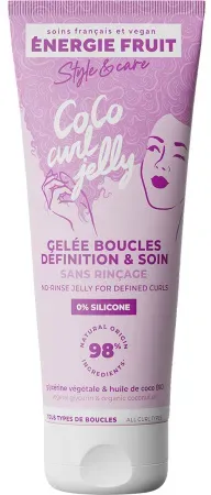 Energy Fruit Coco Curl Pflege Und Definition Gel Ohne Silikon Gewelltes Lockiges Haar Tube 200ml