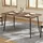 VASAGLE Esstisch für 4-6 Personen 75 x 140 x 75 cm naturwalnussfarben/tintenschwarz