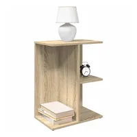 VidaXL Nachttische 2 Stk. Sonoma-Eiche 46,5x29x61 cm Holzwerkstoff