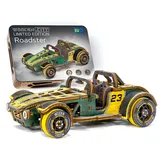 WOODEN.CITY Roadster Limited Edition - DIY 3D Holzmodellbausätze für Erwachsene, Auto Bauen - 3D Holzpuzzle, Laser Cut, bastelset Erwachsene, modellbausatz, 3D Puzzle, Geschenke für männer