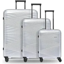 pactastic Collection 02 Koffer-Set 3-tlg. silber/metallic