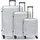 pactastic Collection 02 Koffer-Set 3-tlg. silber/metallic