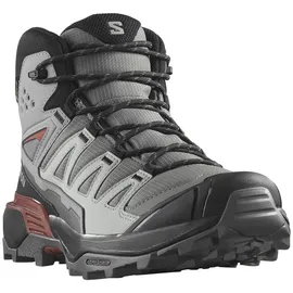 Salomon X Ultra 360 Mid GTX Herren Pewter / Black / Burnt Henna 44