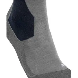 Falke SK6 Pro Damen Kniestrümpfe 1 Paar Grau 39-40