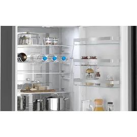 Siemens iQ300 KG39N2LAF Kühl-Gefrierkombination (363 l, 2030 mm hoch, Dark Inox)